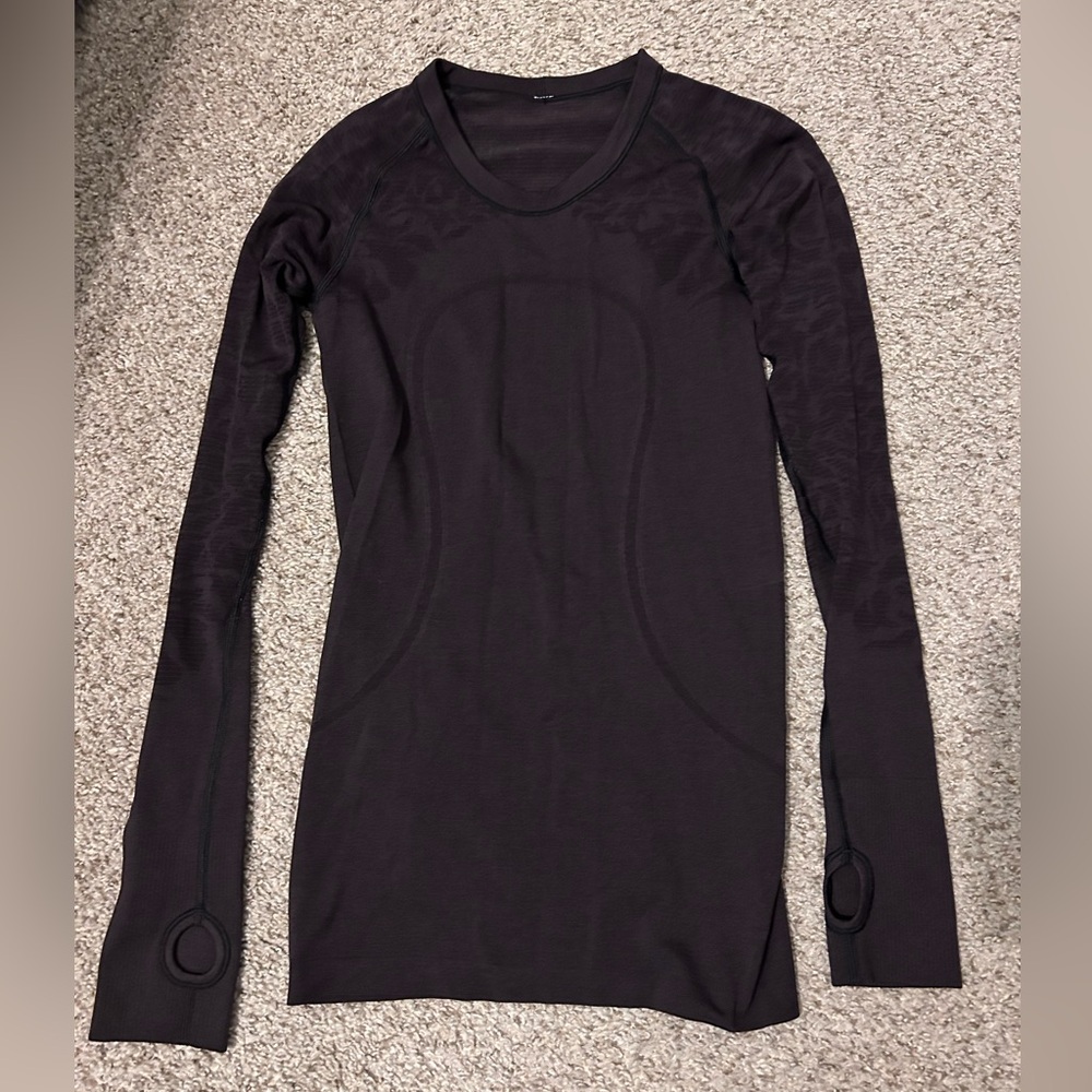 lululemon athletica plum Long Sleeve Top
